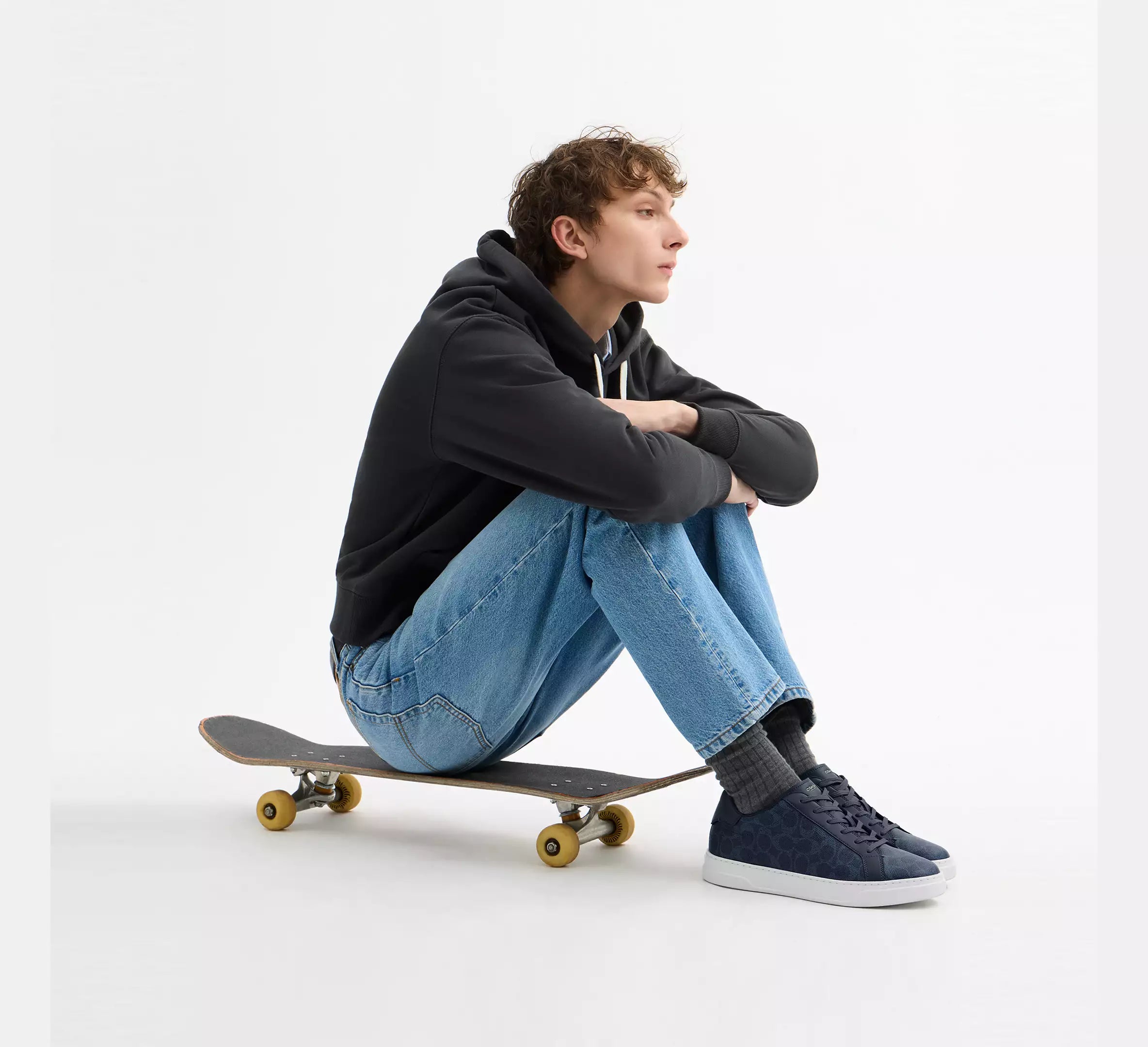 High Line Sneaker In Signature Canvas