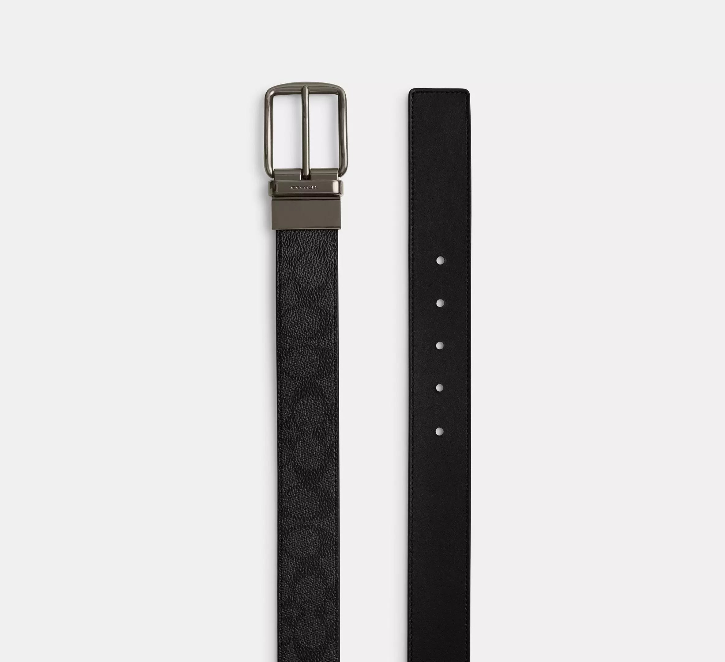 Harness Buckle Cut To Size Reversible Belt, 38 Mm