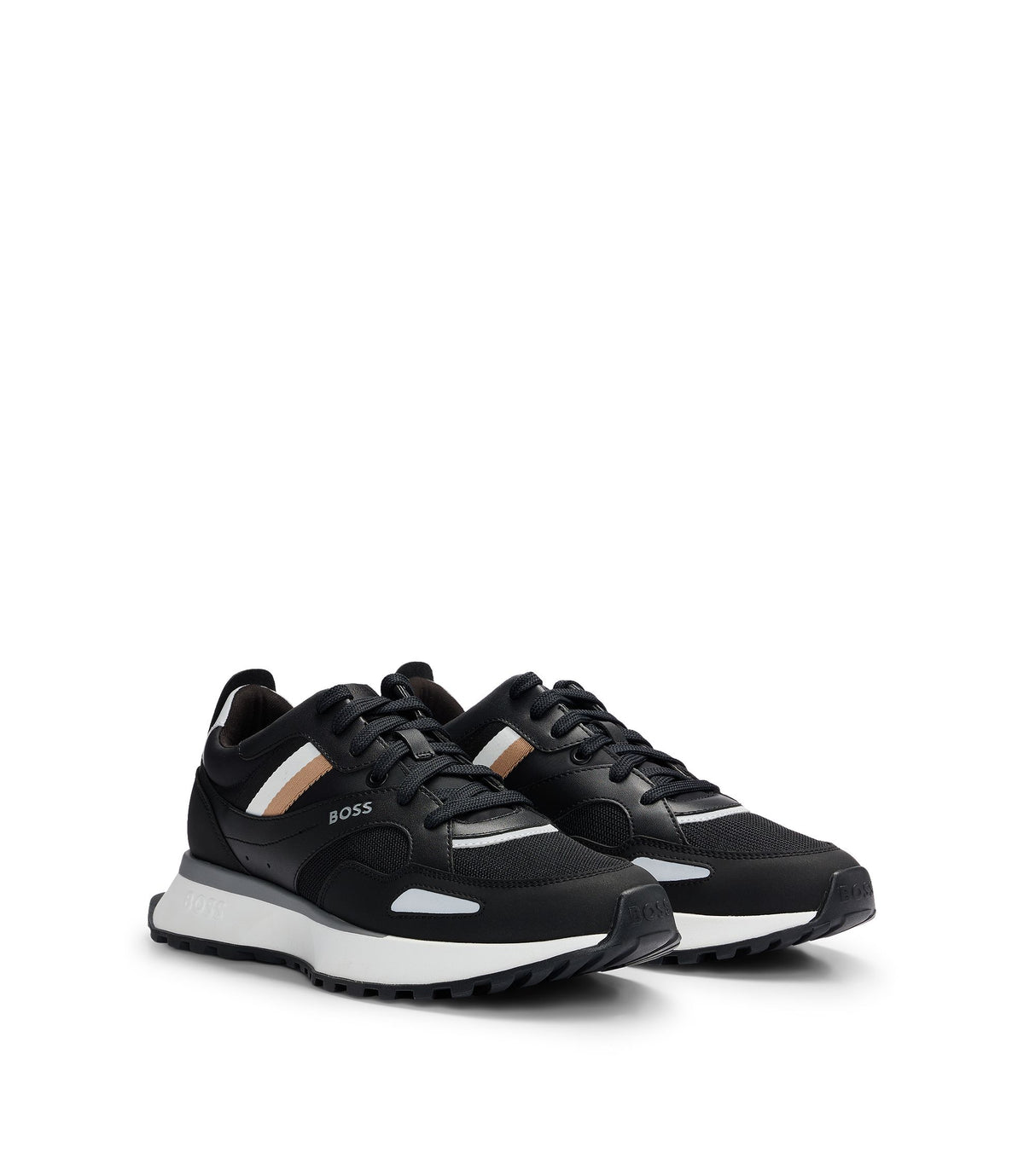 Running-style trainers with EVA-rubber outsole