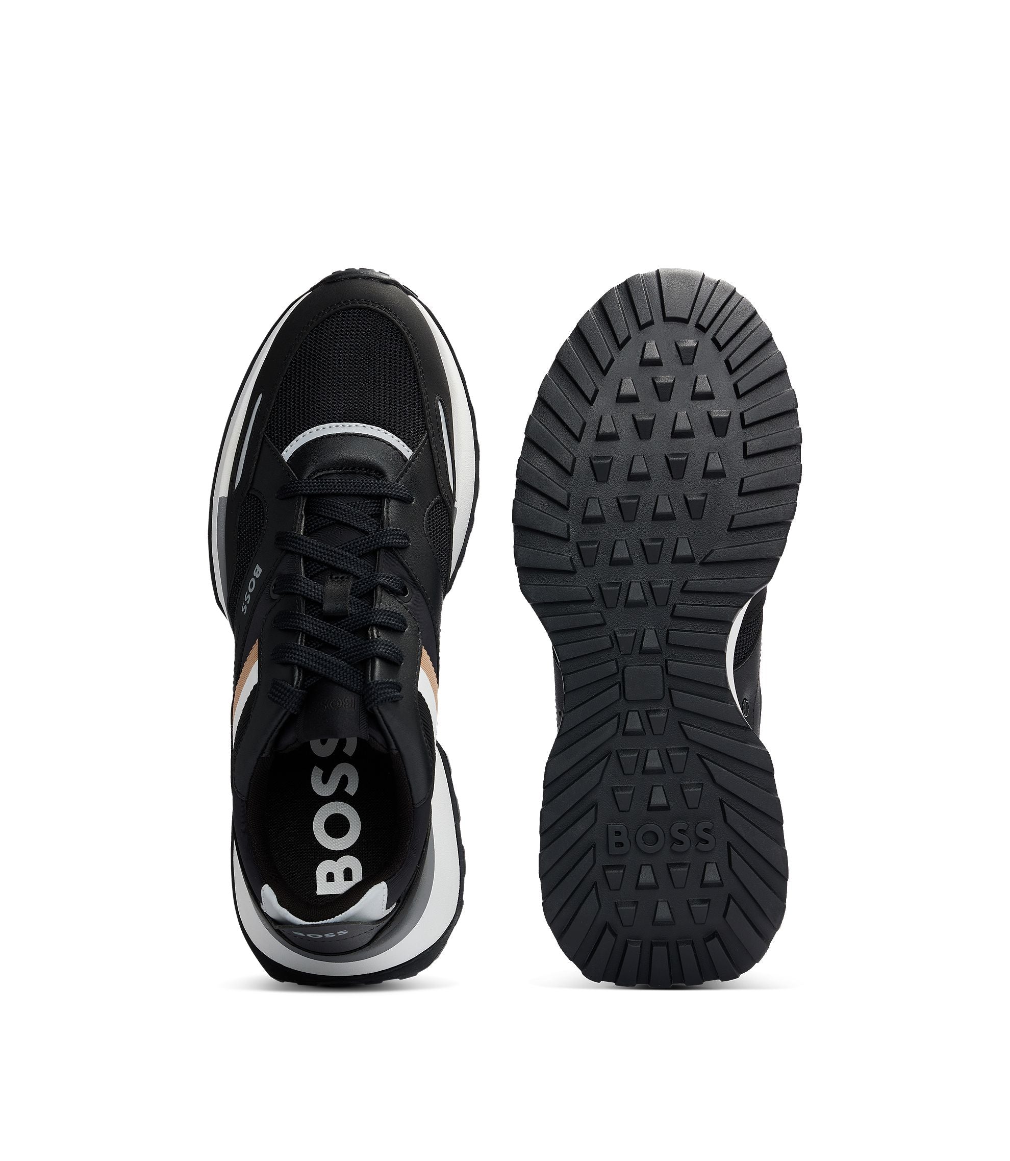 Running-style trainers with EVA-rubber outsole