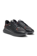 Porsche x BOSS trainers with mesh and leather