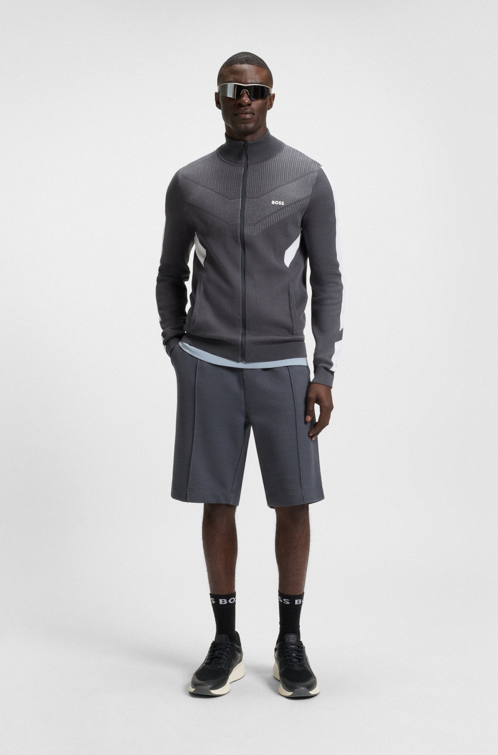 TTNM EVO trainers with faux leather and mesh