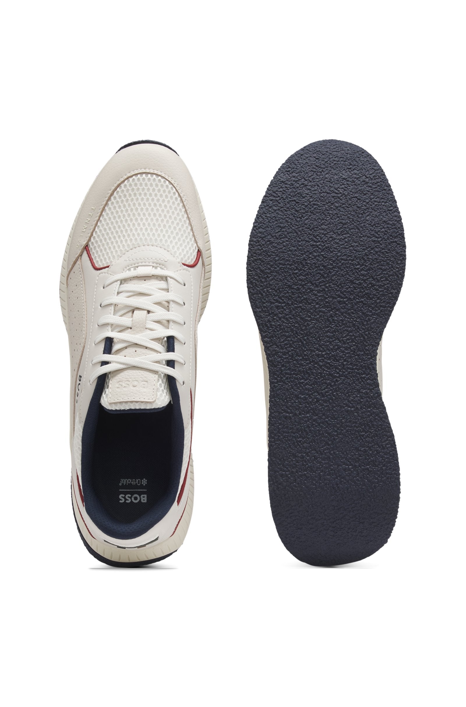 TTNM EVO trainers with faux leather and mesh