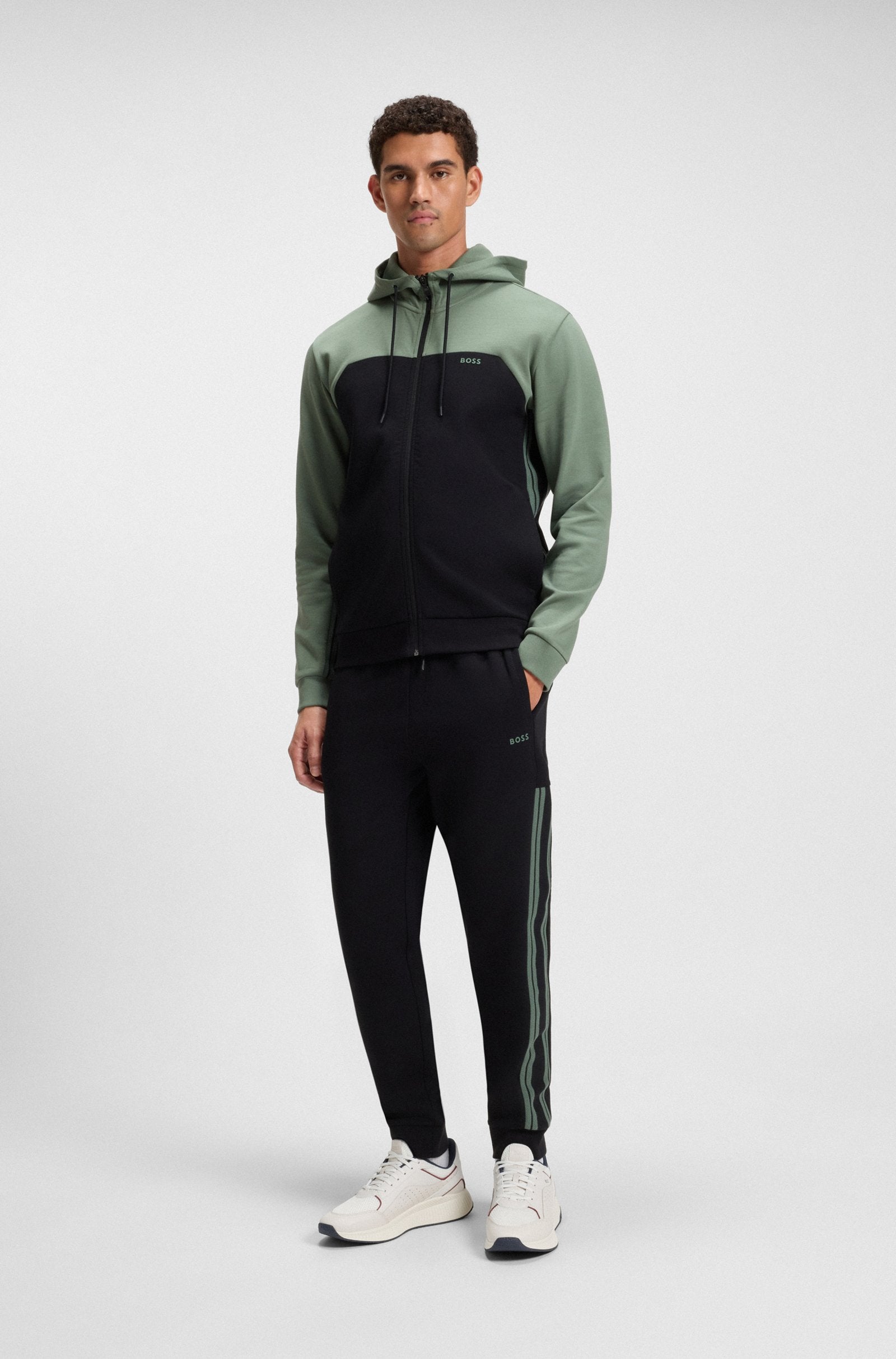 TTNM EVO trainers with faux leather and mesh