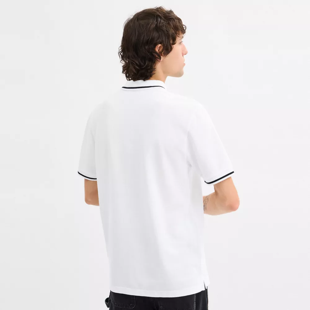 Signature Trim Polo In Organic Cotton