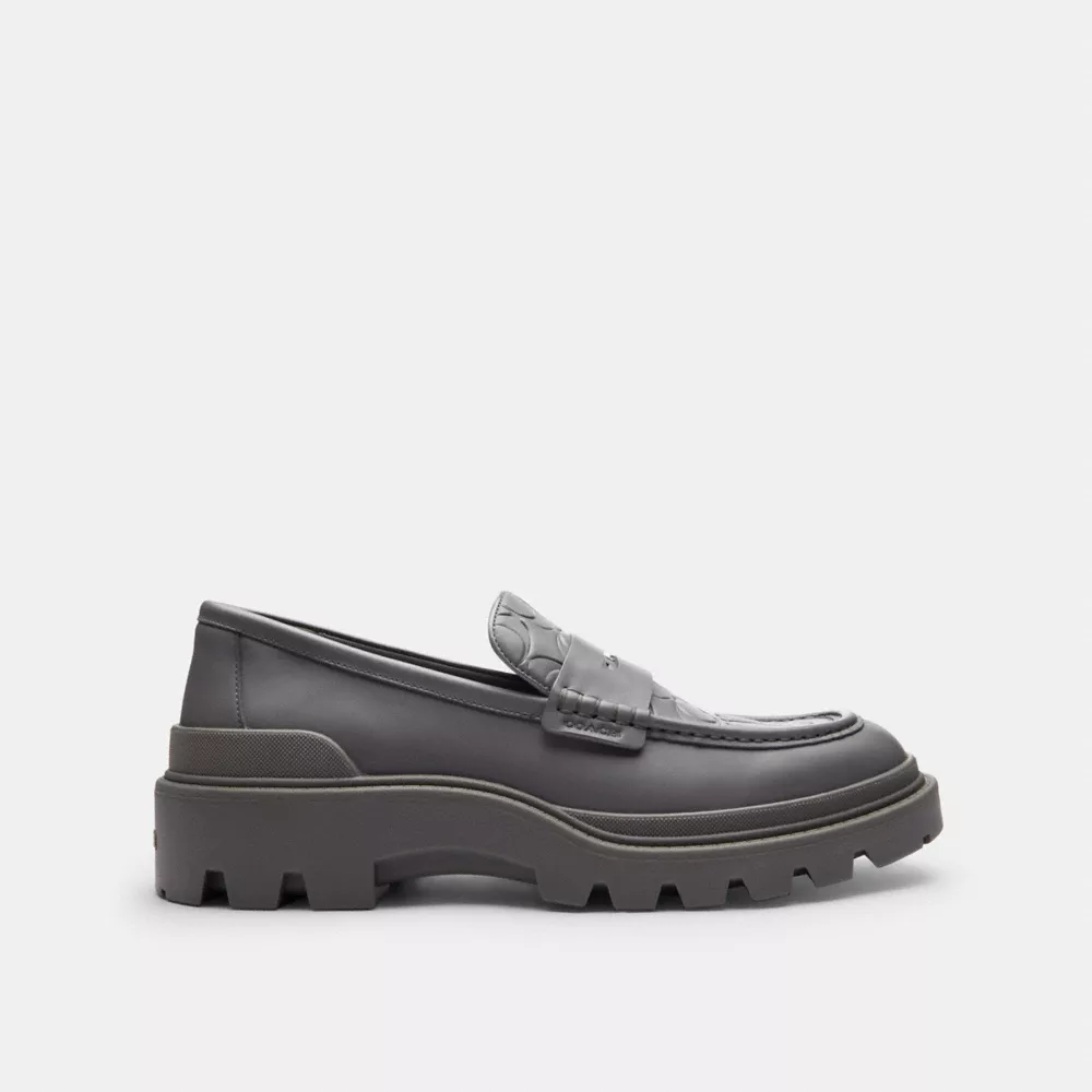 Loafer With Signature Print