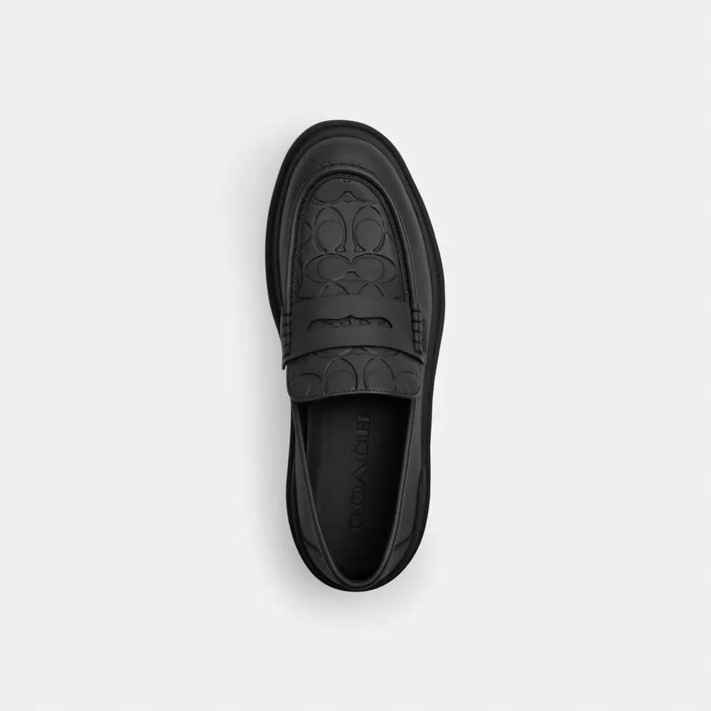 Loafer With Signature Print