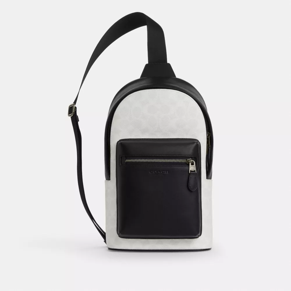West Pack In Colorblock Signature Canvas