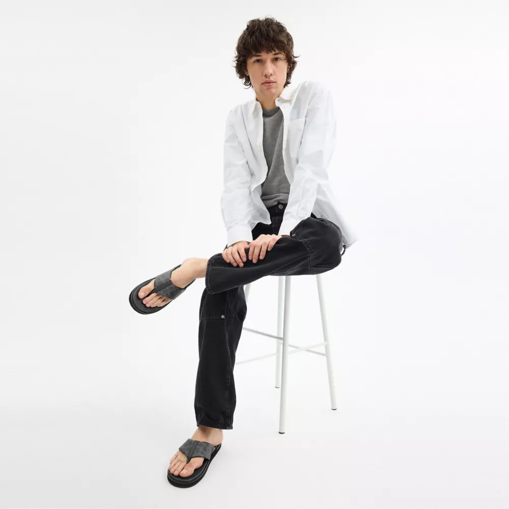 Flip Flop In Signature Canvas