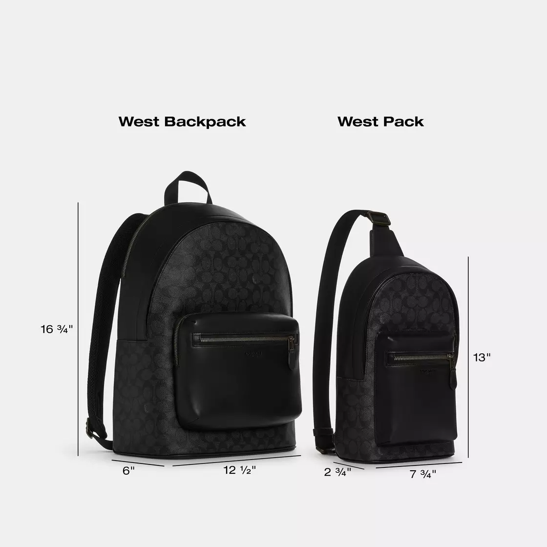 West Pack In Colorblock Signature Canvas