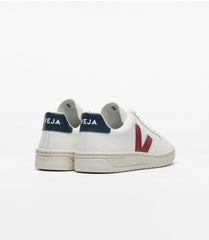 V-12 LEATHER WHITE MARSALA NAUTICO